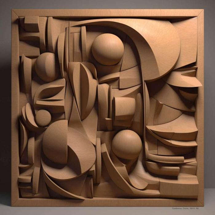 نموذج ثلاثي الأبعاد لآلة CNC 3D Art 